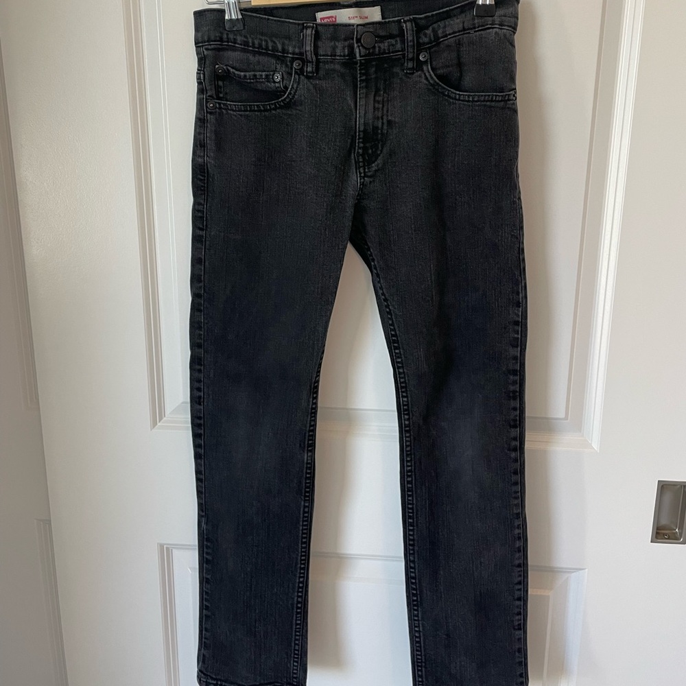 Black 511 Slim Levi’s Boys Jeans